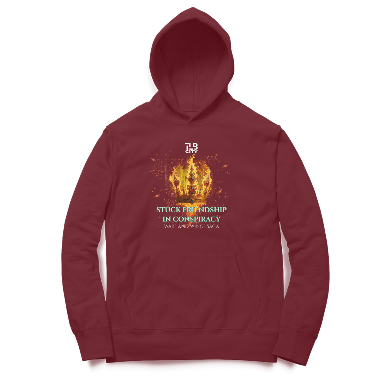 Maroon S Hoodie