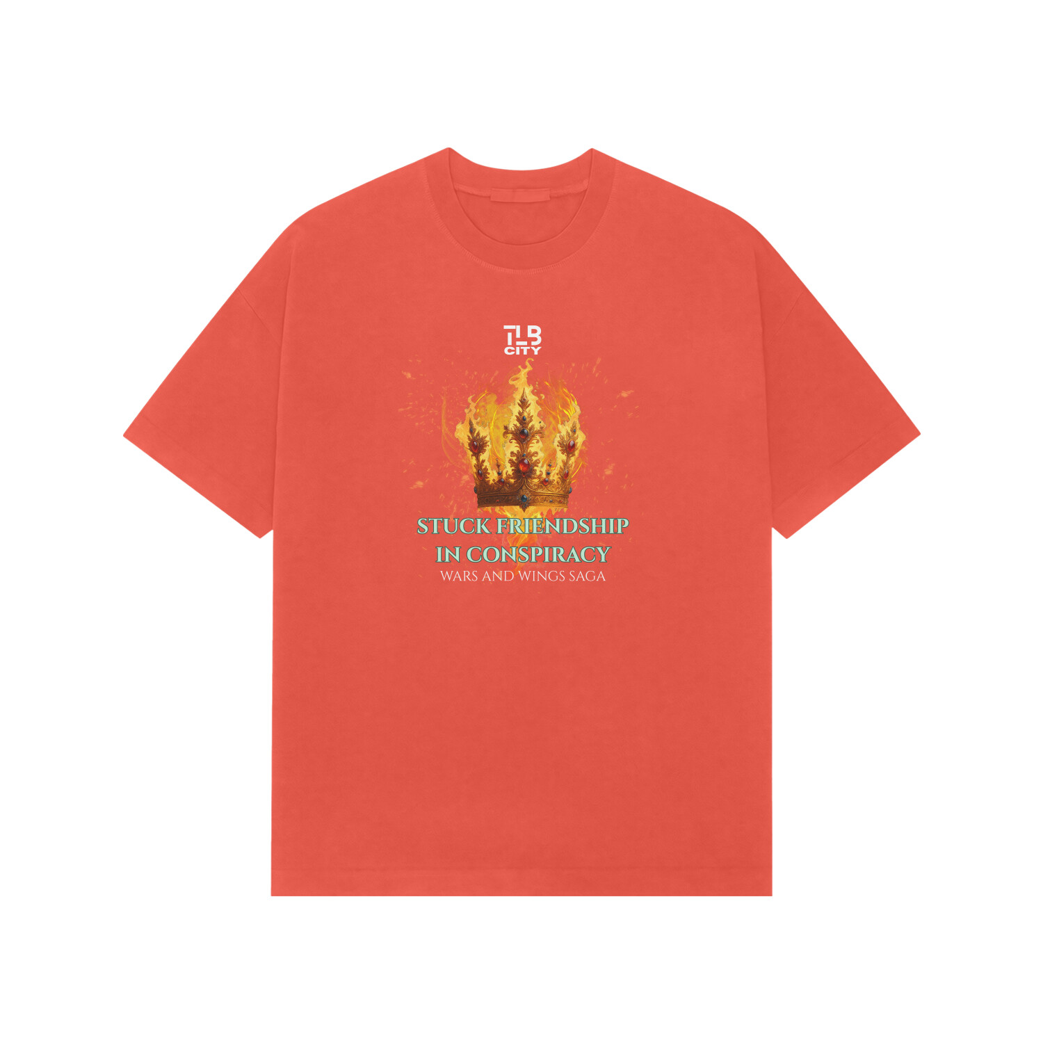 Brick Red XS Premium Oversized T-shirt